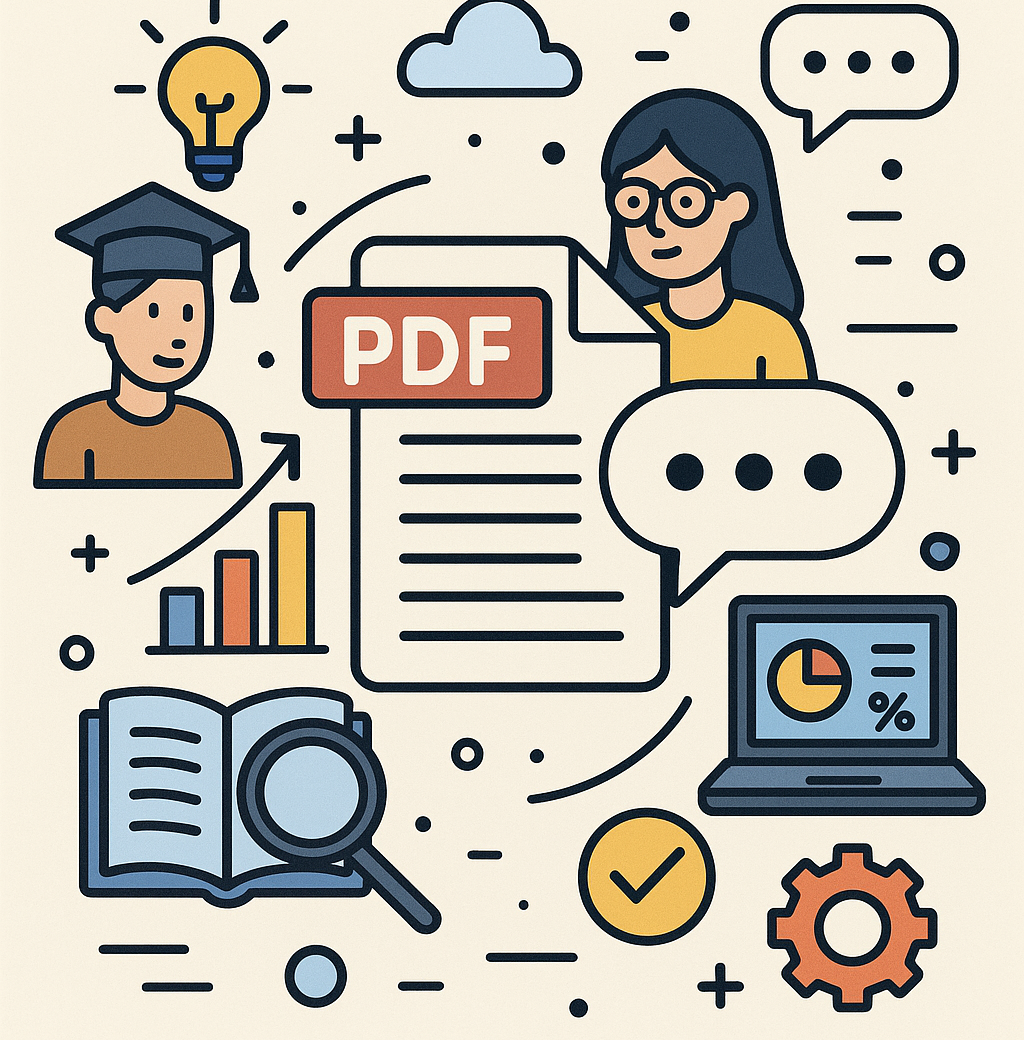 مزایای چت با PDF برای دانشجویان و محققان