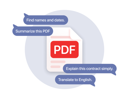 کاربردهای چت با PDF