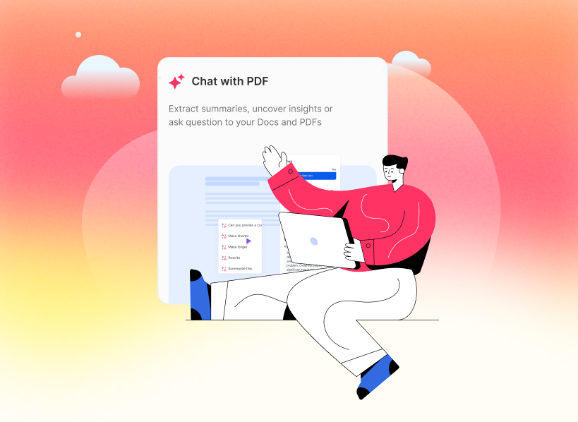 کاربردهای چت با PDF